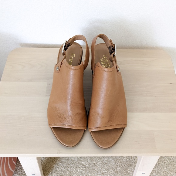 Franco Sarto Open Toe Sandals Heels - Picture 6 of 8